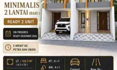 dijual rumah jalan tenggilis barat