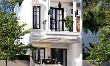 Rumah Kokoh 2 Lantai Dinding Bata Merah di Cimanggis Depok Jawa Barat