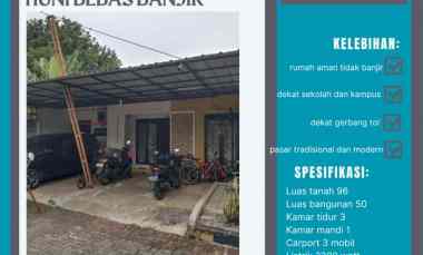 Rumah Murah Luas di Jatiasih Bekasi Siap Huni Bebas Banjir