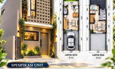 Rumah Modern Strategis di Jatimakmur Pondok Gede Bekasi