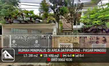 Rumah Siap Huni di Area Jatipadang, Pasar Minggu, Jakarta Selatan