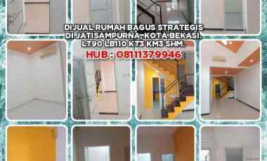 dijual rumah jatisampurna kota bekasi