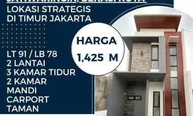 Rumah Murah Jatiwaringin Pondok Gede Bekasi, Akses Lokasi Strategis