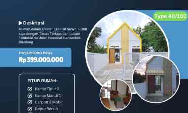 Jual Cepat Termurah Rumah Baru Siap Huni di Rancaekek Bandung