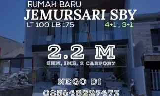 dijual rumah jemursari