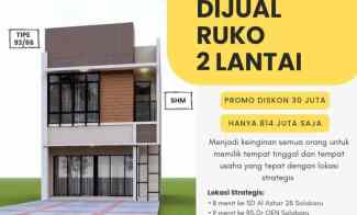 Ruko 2 Lantai Mewah dekat Smp N 2 Baki Sukoharjo Ruko Arah Solobaru