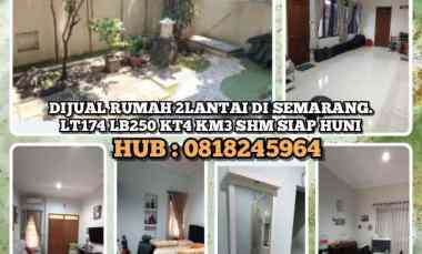 dijual rumah jl anggrek vi 34 semarang