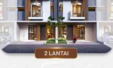 dijual rumah jl aria putra serua indah