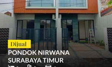 Rumah Dijual New Gress Pondok Nirwana Kedung Baruk Rungkut Surabaya Ti
