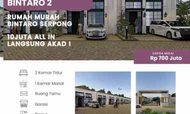 dijual rumah jl bintaro bsd lengkong