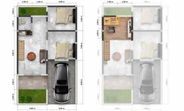 Dijual Rumah Perumahan di Cimahi, dengan Konsep Minimalis Modern