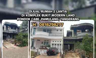 Dijual Rumah 2 Lantai di Komplek Bukit Modern Land Pondok Cabe
