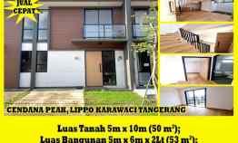 dijual rumah jl cendana peak tangerang