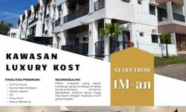 Dijual Kost American Style Siap Huni 8 Kamar di Malang Kota 0812-141