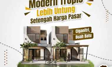 Rumah Cluster DP 15 juta all in Terusan Buahbatu Ciganitri Bandung