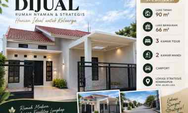 Rumah Dijual di Jl. Cijambe