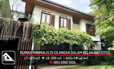 Rumah Minimalis Terawat di jl. Cilandak dalam dekat Citos, Cilandak