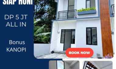 Rumah Cluster 5 juta all in Calista City Light Kota Bandung