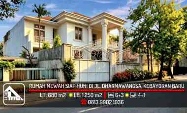 dijual rumah jl dharmawangsa kebayoran