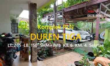Rumah Dijual di Jl. Duren Tiga