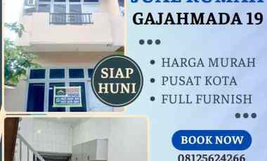 dijual rumah jl gajahmada gg gajahmada 19