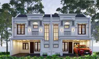 Rumah Mewah Modern di jl. H Baping Ciracas Jakarta Timur Akses 2 Mobil