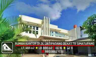 dijual rumah jl jatipadang pasar minggu