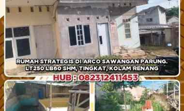 dijual rumah jl kalisuren pos 1 rt 3 5