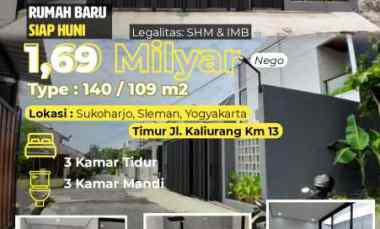 dijual rumah jl kaliurang km 13