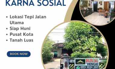 dijual rumah jl karna sosial