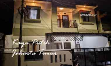 Jarang Ada ..Rumah Cantik 2 Lt Termurah di jl. Kayu Putih, Pulo Gadung