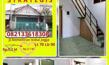 Ruko Strategis Lokasi Ring Satu Malioboro Jogja. Lt70 Lb90