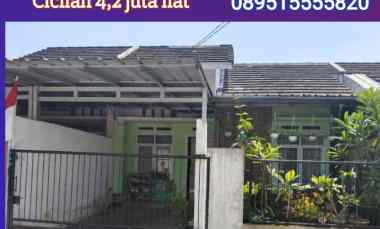 dijual rumah jl kencana cilebut kota bogor