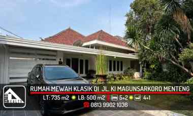 Rumah Dijual di Jl. Ki Mangunsarkoro, Menteng, Jakarta Pusat