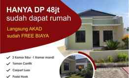 Rumah dekat SMP 34 Tlogomulyo Pedurungan Semarang Free Biaya