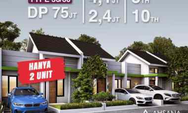 Bisa Bayar Cash/ Cicil Rumah di Ahsana Kediri 1 Transaksi 1 Harga