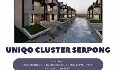 Hidup Hype di Serpong Cuma 700 Jutaan, Uniqo Cluster Serpong Solusinya