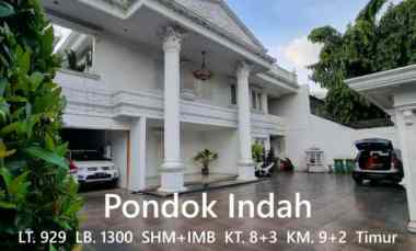 Rumah Super Mewah Pinggir Jalan Metro, Pondok Indah, Jakarta Selatan