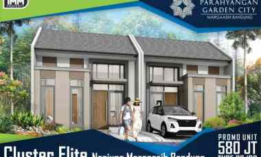 Rumah Elite Parahyangan Garden City Nanjung Margaasih 600 Jutaan