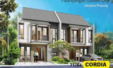 Rumah Real Estate Parahyangan Garden City Type Cordia 71/84