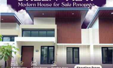 Jual Rumah Elegan di Ponorogo Sanaya Green View Full Fitur Nyaman