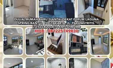 Dijual Rumah Baru 2 lantai dekat Perum Laguna Spring Bantul Yogyakarta