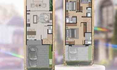 dijual rumah jl patio cikarang bekasi
