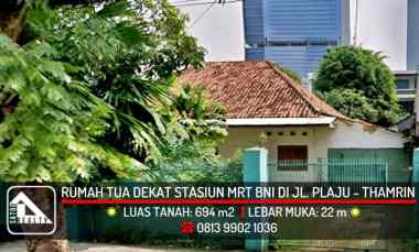 Rumah Dijual di Jl. Plaju, Kebon Melati, Tanah Abang, Jakarta Pusat