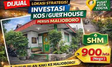 Rumah Dijual di jL Prawirodirjan Gondomanan