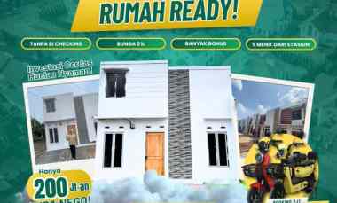 dijual rumah jl raya batok batok kec