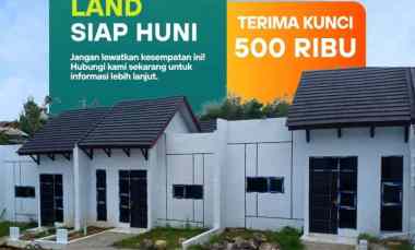 Promo Akhir Tahun Rumah Tiga Raja Land DP 500 Ribu Bersih