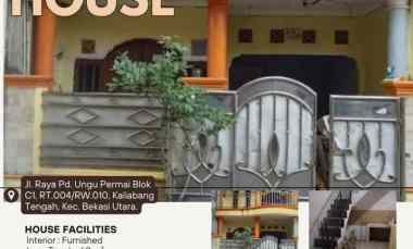 Take Over Rumah Pribadi 2 Lantai Grand Pondok Ungu, Bekasi