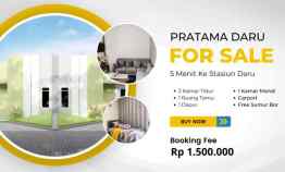 dijual rumah jl sarwani desa daru kec jambe