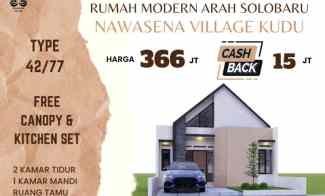 dijual rumah jl sawahan kudu baki